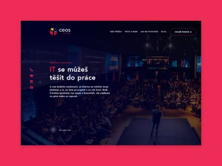 Vytvorenie kariérneho webu Ceos Data
