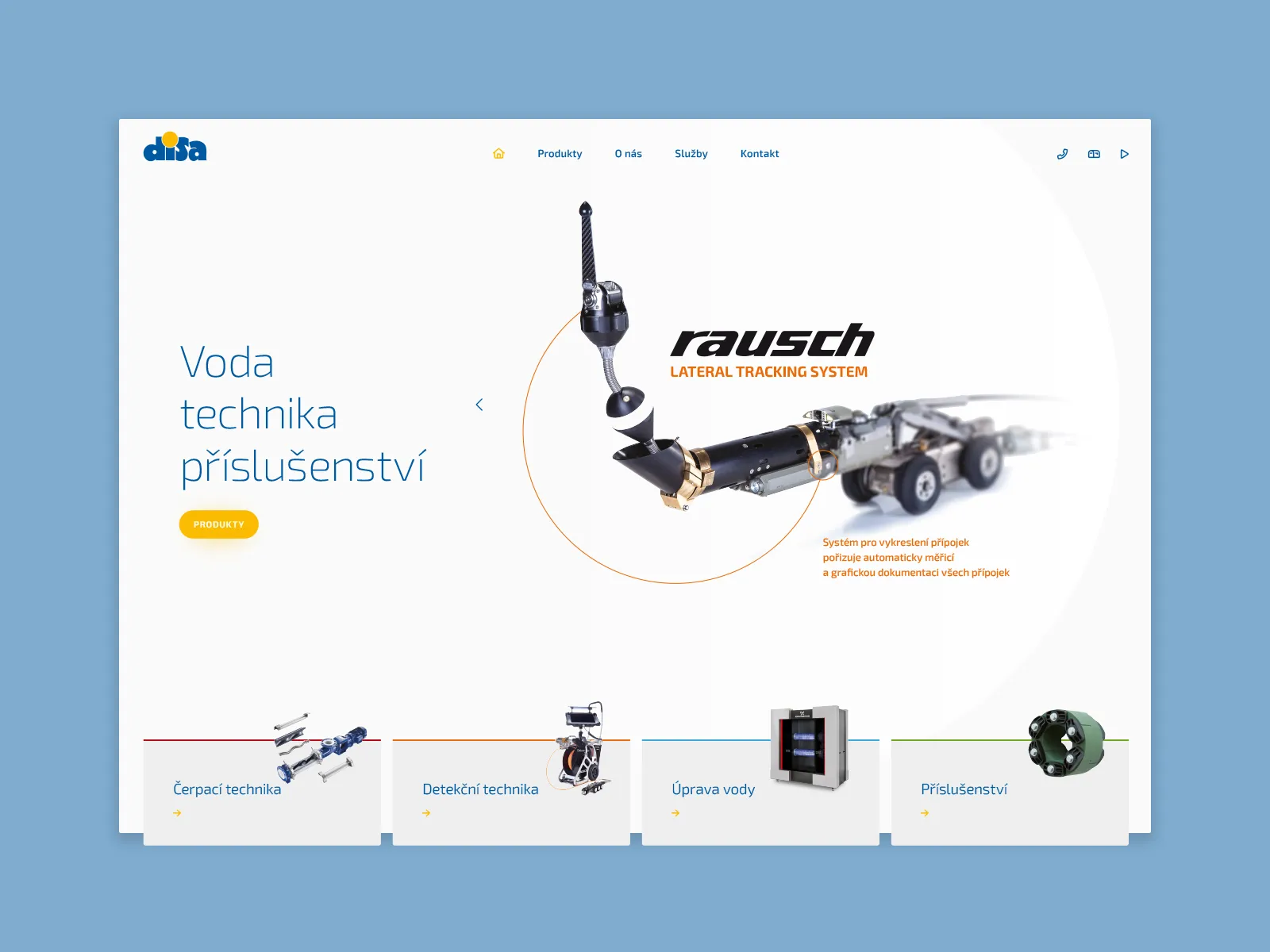 Profesionálna tvorba webu DISA