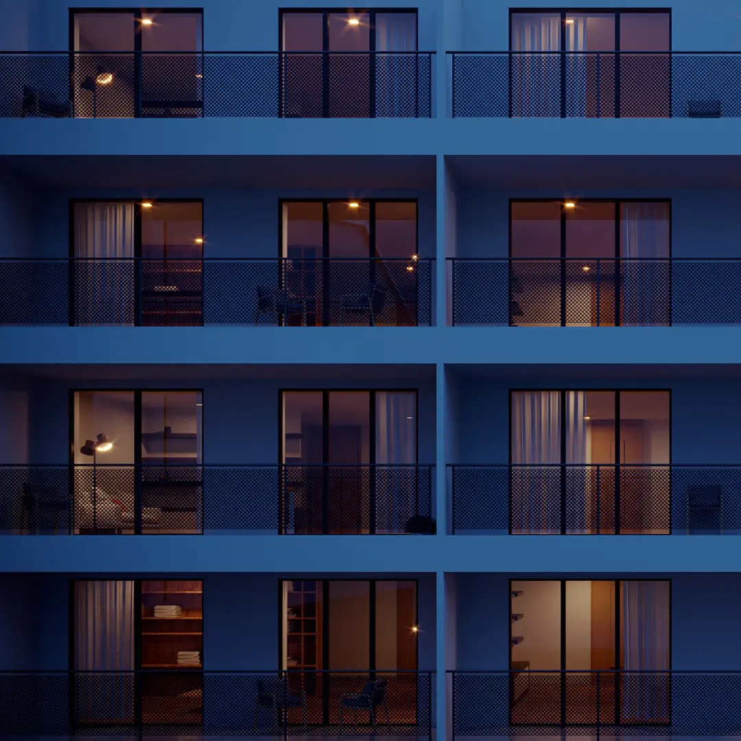 3D vizualizácia budovy