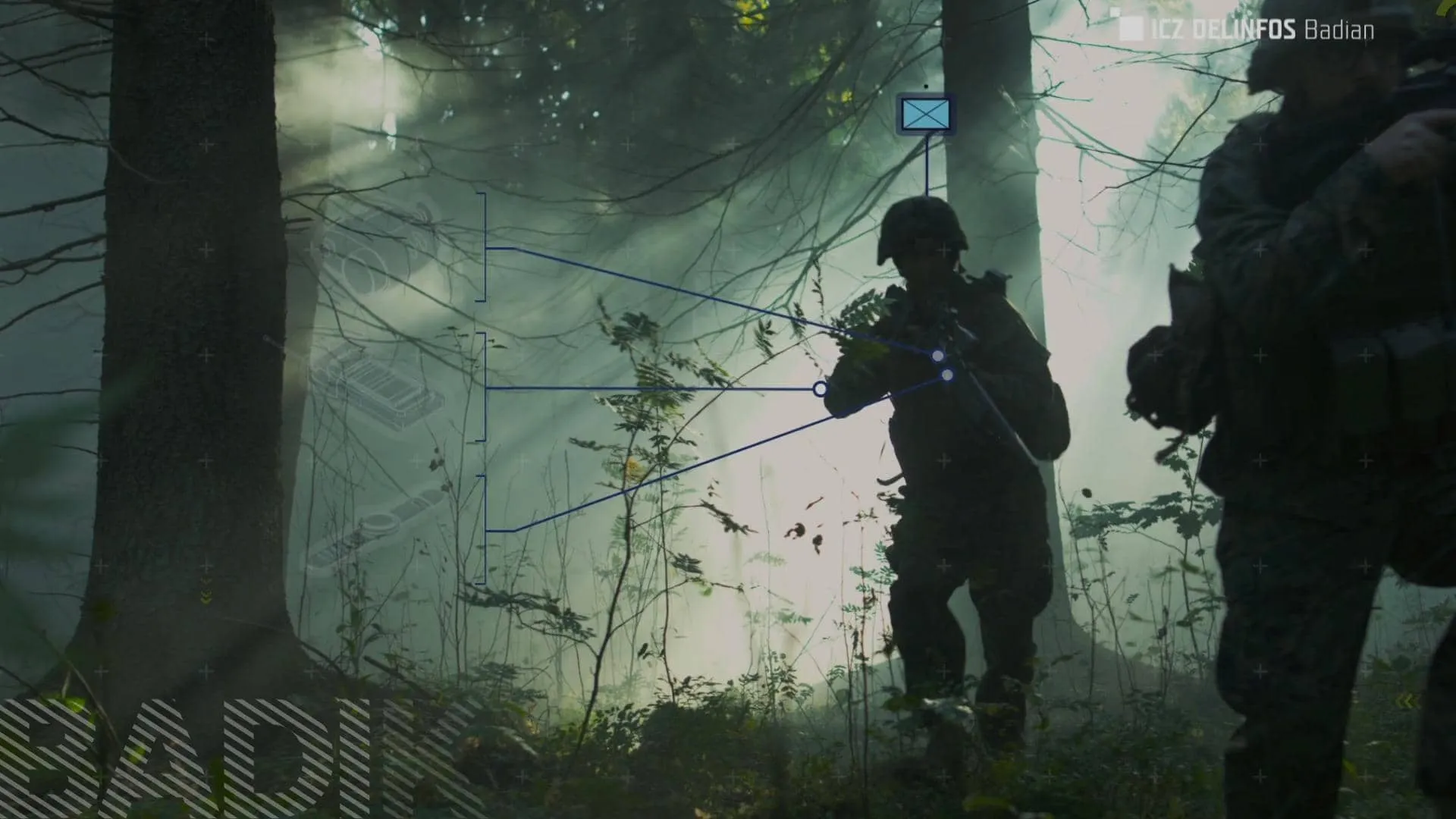 Grafická video animácia DELINFO